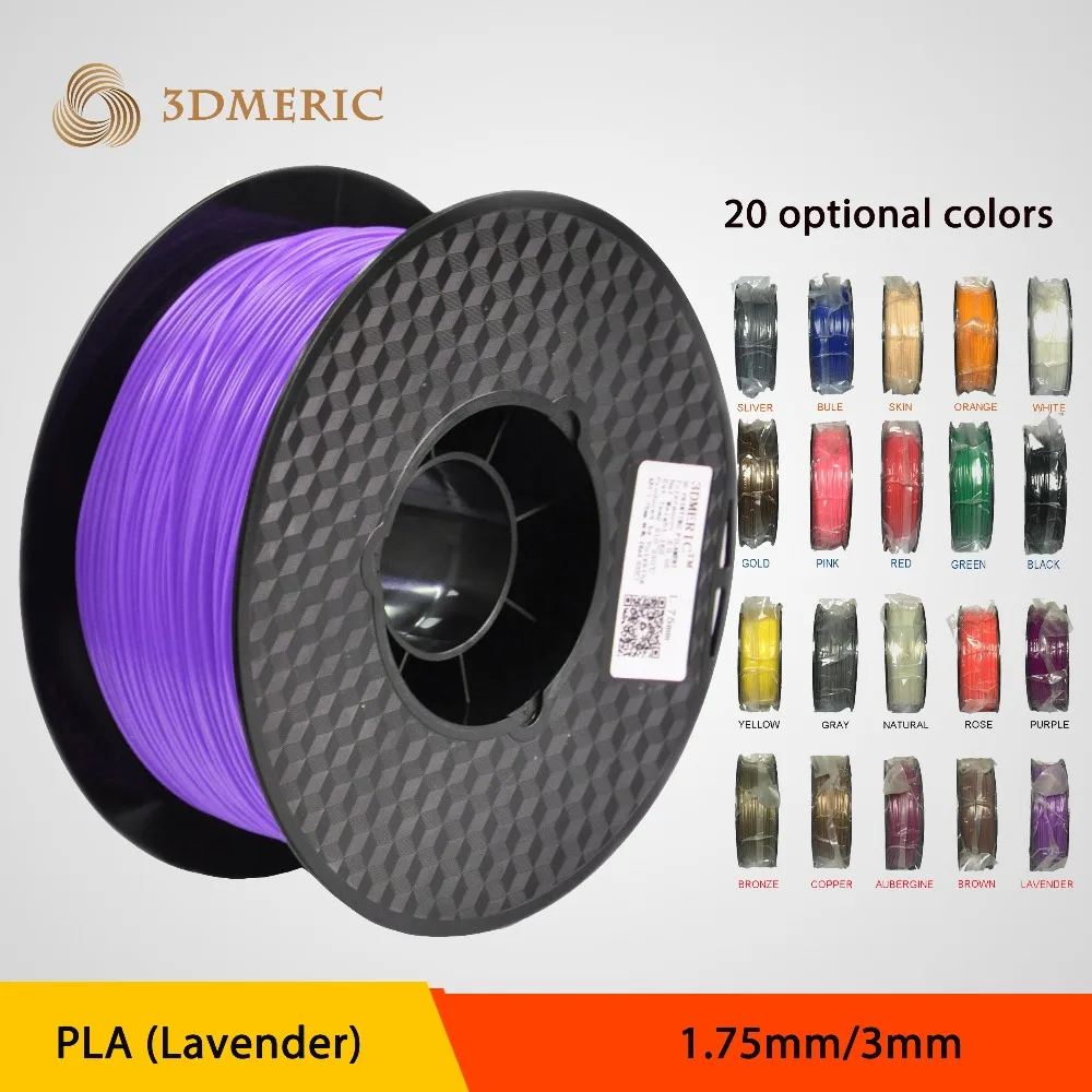 

2016 high quality PLA filaments for 3D Printer in 1.75mm/3mm
