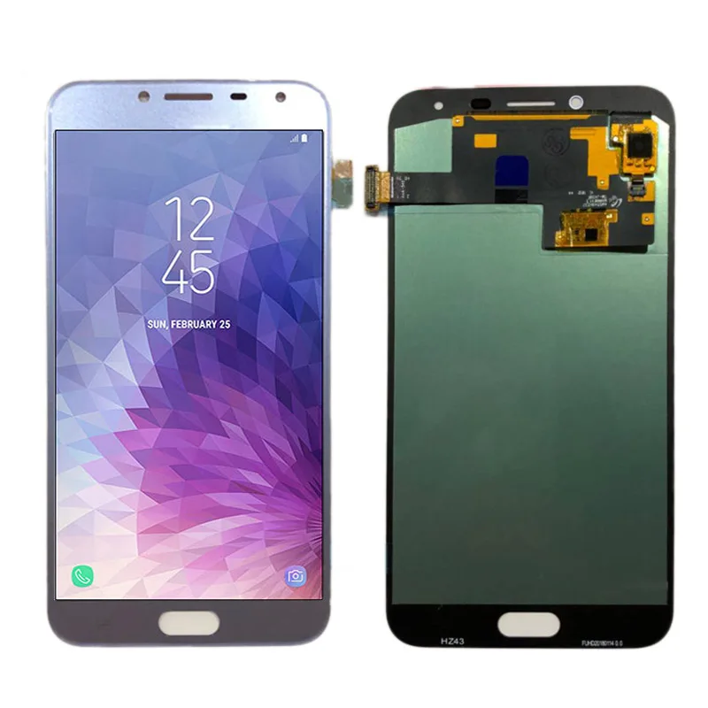 Супер AMOLED lcd для samsung Galaxy J4 J400 J400F J400G/DS SM-J400F ЖК-дисплей кодирующий преобразователь сенсорного экрана в сборе Замена