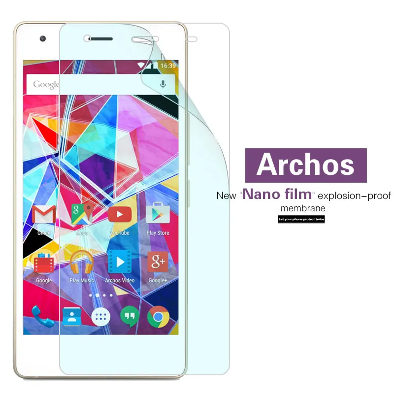 

Anti-shatter Plastic Screen Protector Films For Archos Diamond S Alpha 2 Plus Gamma OMEGA Explosion-proof Nano Soft Film