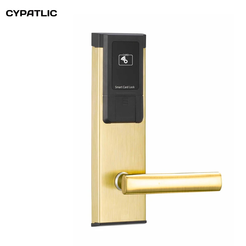 Wholesale Security Electronic Rf Key Card Door Lock Hotel Lock With Software Door Locks Aliexpress