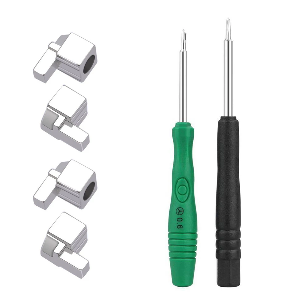 

1set Metal Lock Buckles Repair Tool Kit for Nintendo Switch NS Joy Con NX Joy-Con Controller Replacement Parts with Screwdrivers