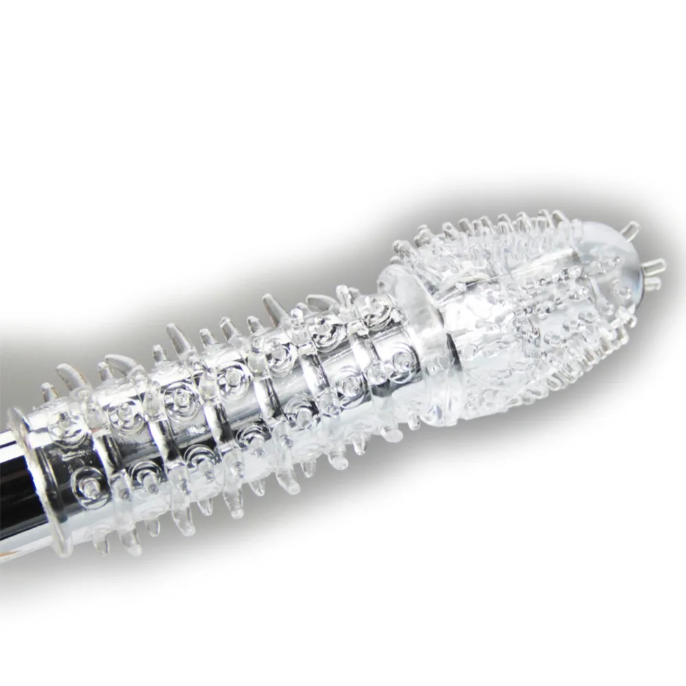 hc076C vibrator sleeve spot Penis Enhancer Condom (15)