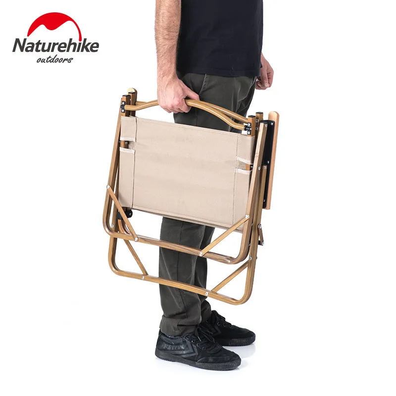  Naturehike Outdoor Folding Chair for Clients Office Living Room Midday Break Camping Fishing Portab