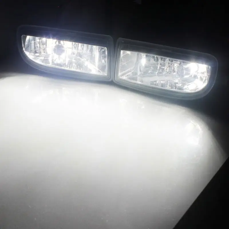  ANGRONG 2x HB4 9006 30W SAMSUNG LED Front Fog Light With LED Bulbs White For Toyota Land Cruiser Am - 32945517102