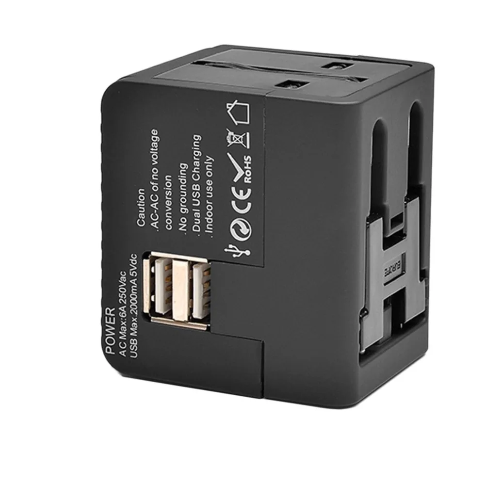 Многофункциональный дорожный адаптер переходник Smart Plug умная розетка Путешествия Портативный преобразования плагин