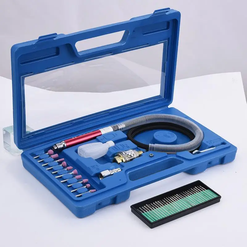 

Pneumatic Grinder Mini Wind Mill Machine+30 PCS Grinding Heads Set