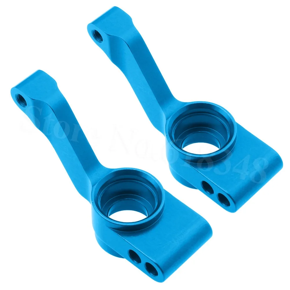 Blue Alloy Stub axle Carriers Upgrade Parts 3752 for 1//10 Traxxas Slash 2WD Hop Ups RC Car