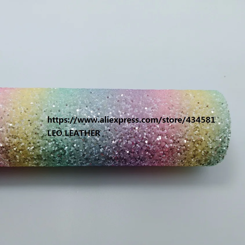 2 шт. A4 Размер 21X29 см радужной расцветки с эффектом блестящей кожи ткань синтетическая кожа для DIY аксессуары 3S10B
