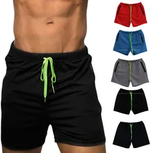 Для мужчин плавание спортивные пляжные быстросохнущие сплошной Цвет короткие брюки Шорты Брюки Шорты для плавания, плавки sunga masculina