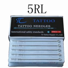 YILONG TC татуировки 5RL иглы татуировки 50 шт./партия stianless стальные иглы медицинские иглы для татуировки