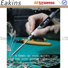 TS100 ARM MCU портативный мини 65 Вт программируемый умный электрический цифровой ЖК-паяльник паяльная станция руководство по России