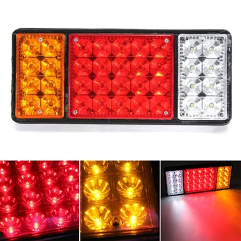

Rectangle Tail Light Removable For Caravan Trailer Waterproof Truck Boat