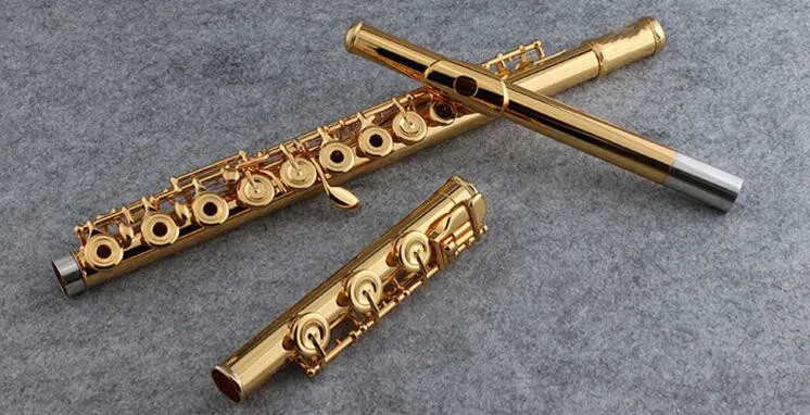 

Chinese Bamboo Flute C Key Professional Wood Flute Instrument (AWF-502G)