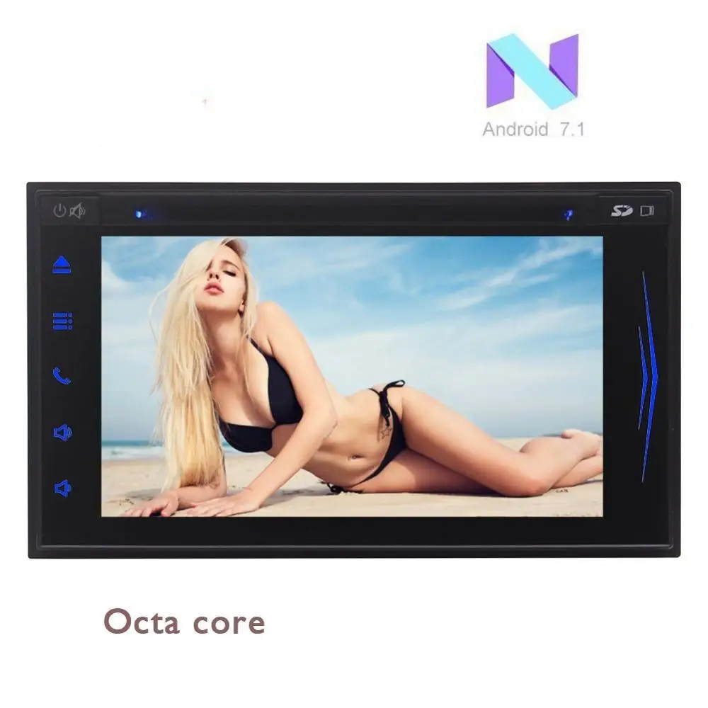 Eincar Android 7,1 Octa Core 2Din Авторадио Стерео gps Sat Поддержка Bluetooth 4G/3g/wifi/SWC/USB/SD/OBD/DVR/DVD плеер