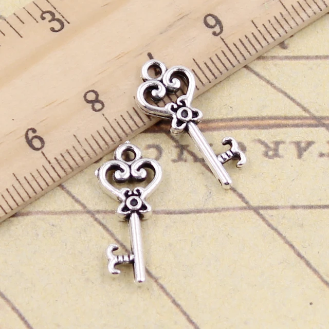 Antique Keys Jewelry Charms, Charms Key Antique Making