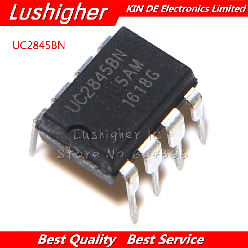 10 шт. UC2845BN DIP8 UC2845B DIP-8 UC2845 DIP 2845 | Электронные компоненты и принадлежности