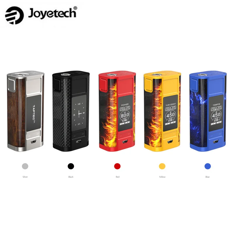 

Original Joyetech Cuboid TAP Box Mod 228W Cuboid TAP Box Mod Support ProCore Aries Tank RTA RBA RDTA Atomizer