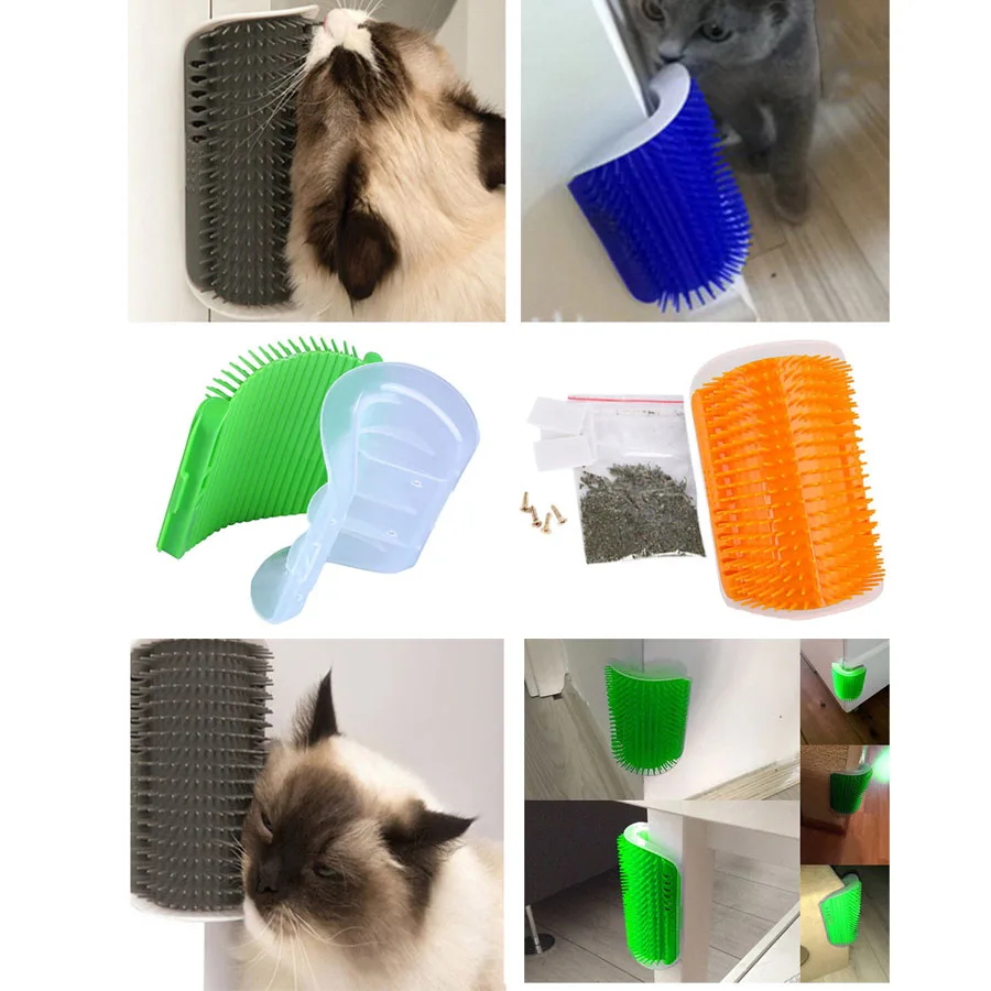 Buy Cat Self Groomer Grooming Tool Cat Rub Face Tickle