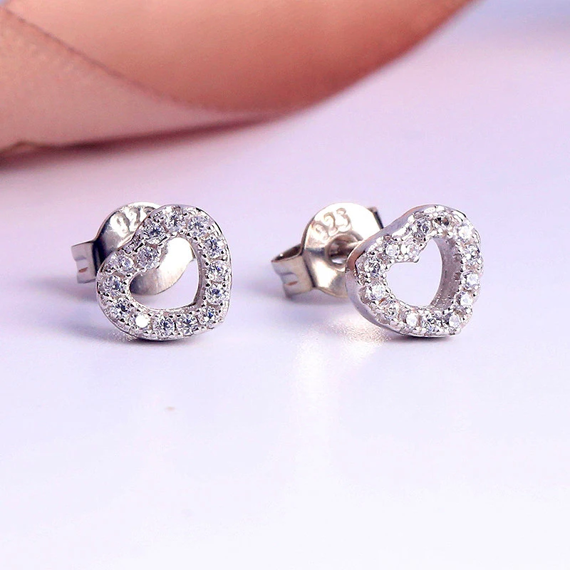 CUTEECO-2019-New-Zircon-Heart-Stud-Earrings-for-Women-Rose-Gold-Silver-Color-Crystal-Fits-Pandora(4)