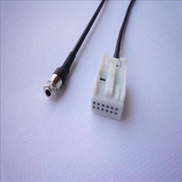 3.5 Jack AUX Auxiliary Audio Input Kit Adapter Cable for BMW E60 E61 E63 E64