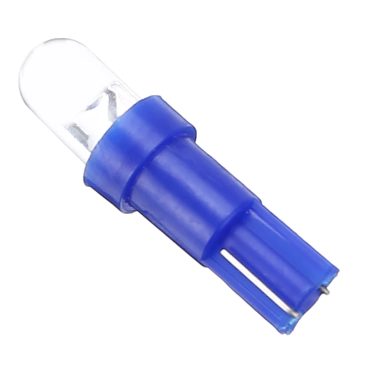 10Pcs/set Blue T5 Car Dashboard Light F3 1 LED Car Wedge Dash Gauge Lamp Instrument Panel Gauge Cluster Corner Side Bulb