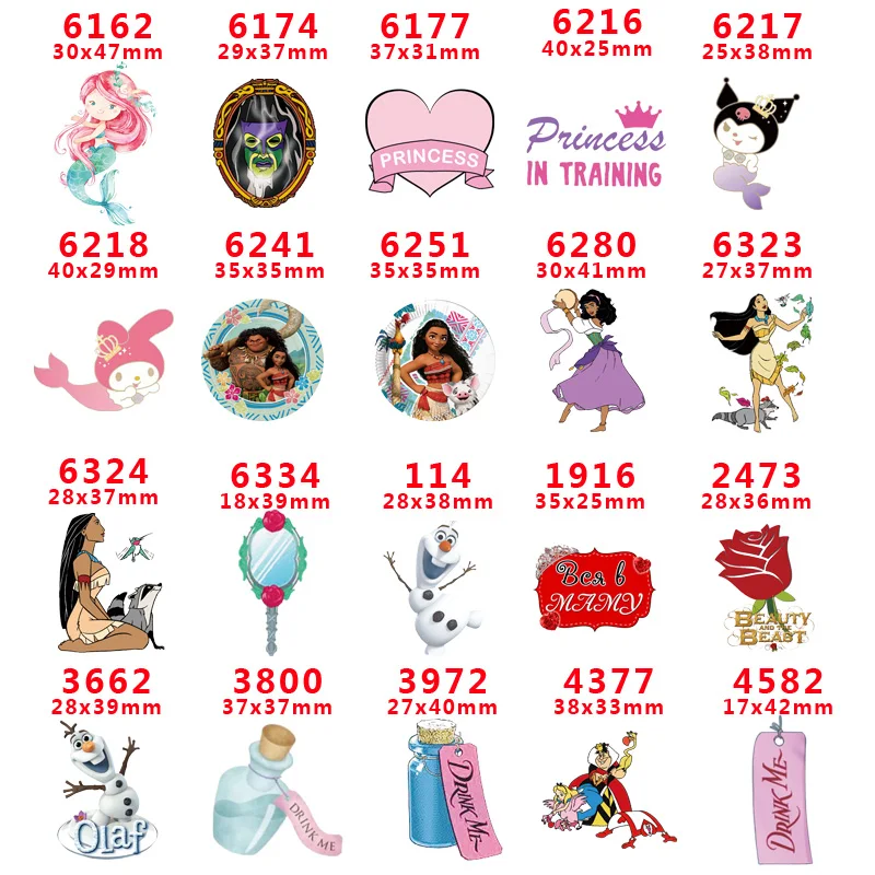 

Free shipping 30 pcs cartoon character planar resin PR 6162