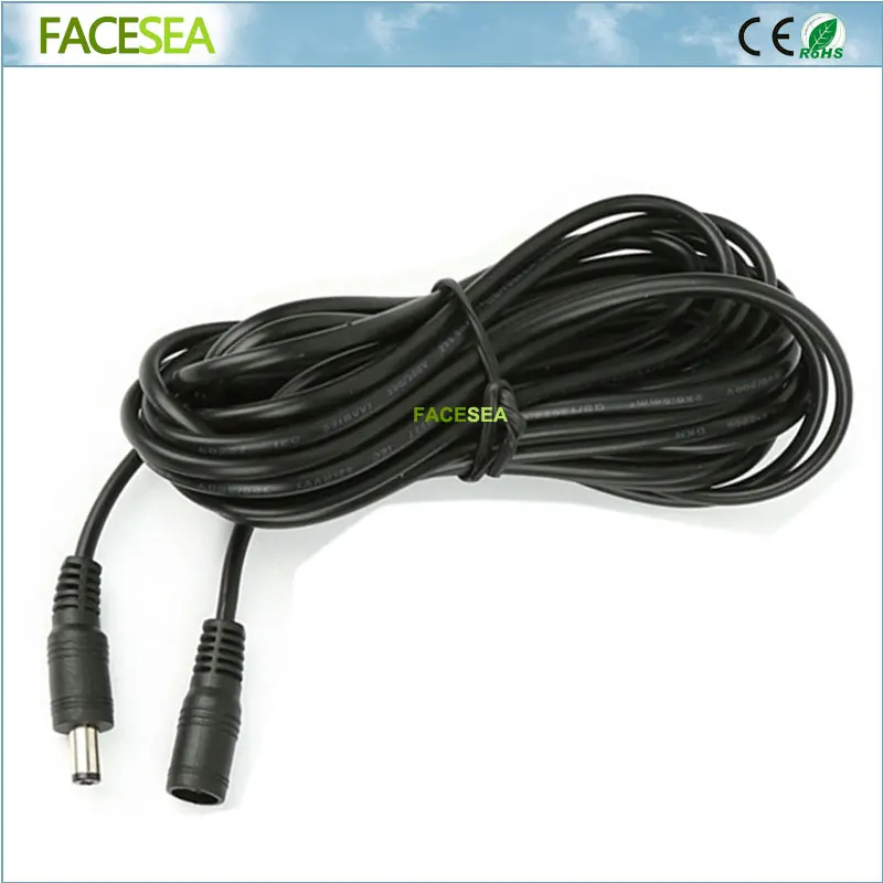 100pcs/lot 1m 2m 3m 5m DC Power Extension Cable 5.5x2.1mm Female to Male wire for led adapter Camera CCTV Black or White 100pcs/lot 1m 2m 3m 5m DC Power Extension Cable 5.5x2.1mm Female to Male wire for led adapter Camera CCTV Black or White