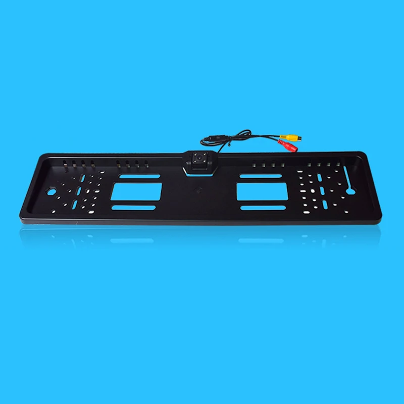 170 Degrees 480 TV Line Car Rear View Camera CCD LED Night Vision Parking Reverse Backup Camera With European License Plate Fram