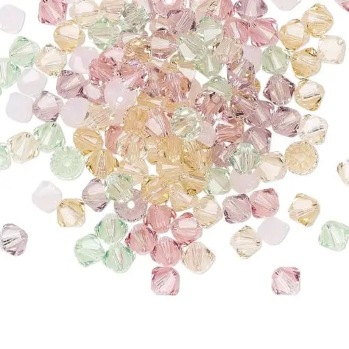 

STENYA 6mm Accessories Crystal Czech Beads Bicone Faceted Lariat Necklace Headband Diy Jewelry Earring Bracelet Decor Strand