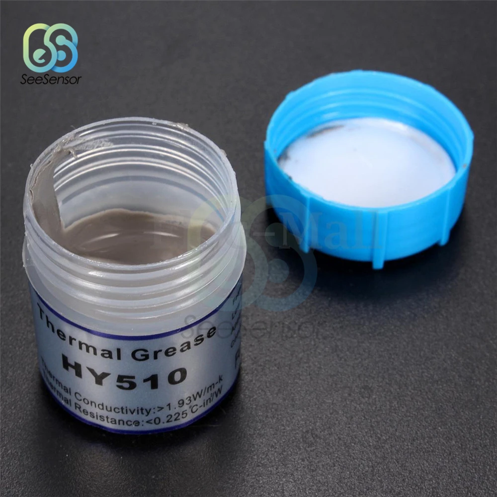 HY510 10g 20g 30g Grey Silicone Compound Thermal Grease Conductive Grease Paste Heatsink For CPU GPU Chipset Cooling