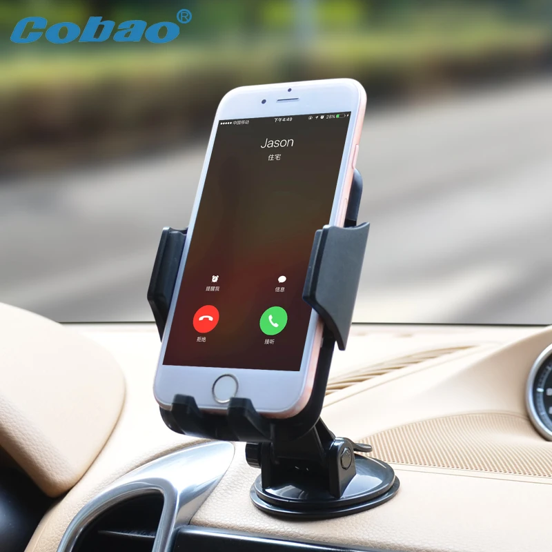 Cobao гибкий держатель сотового телефона для автомобиля 360 градусов Универсальное