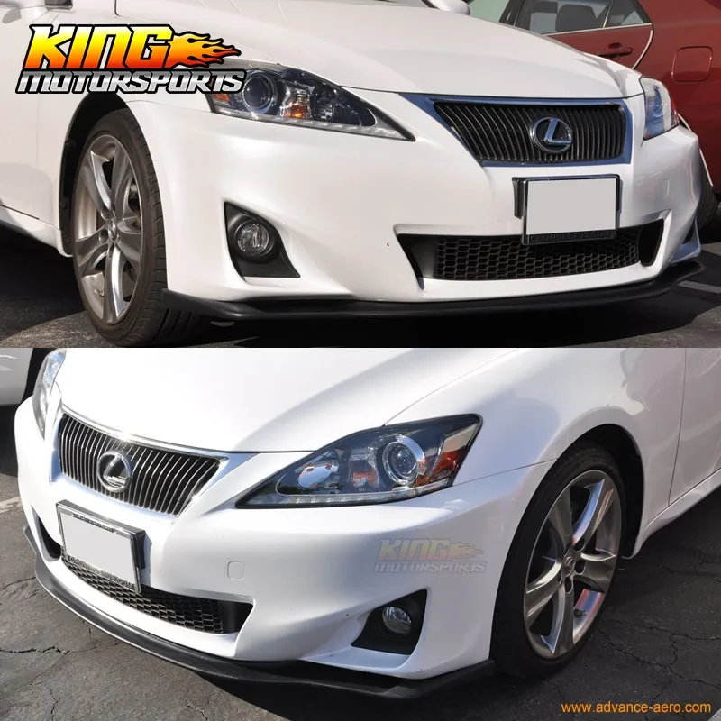 Для 11-12 13 Lexus IS250 IS350 PU JDM передний бампер спойлер кузов поли уретан