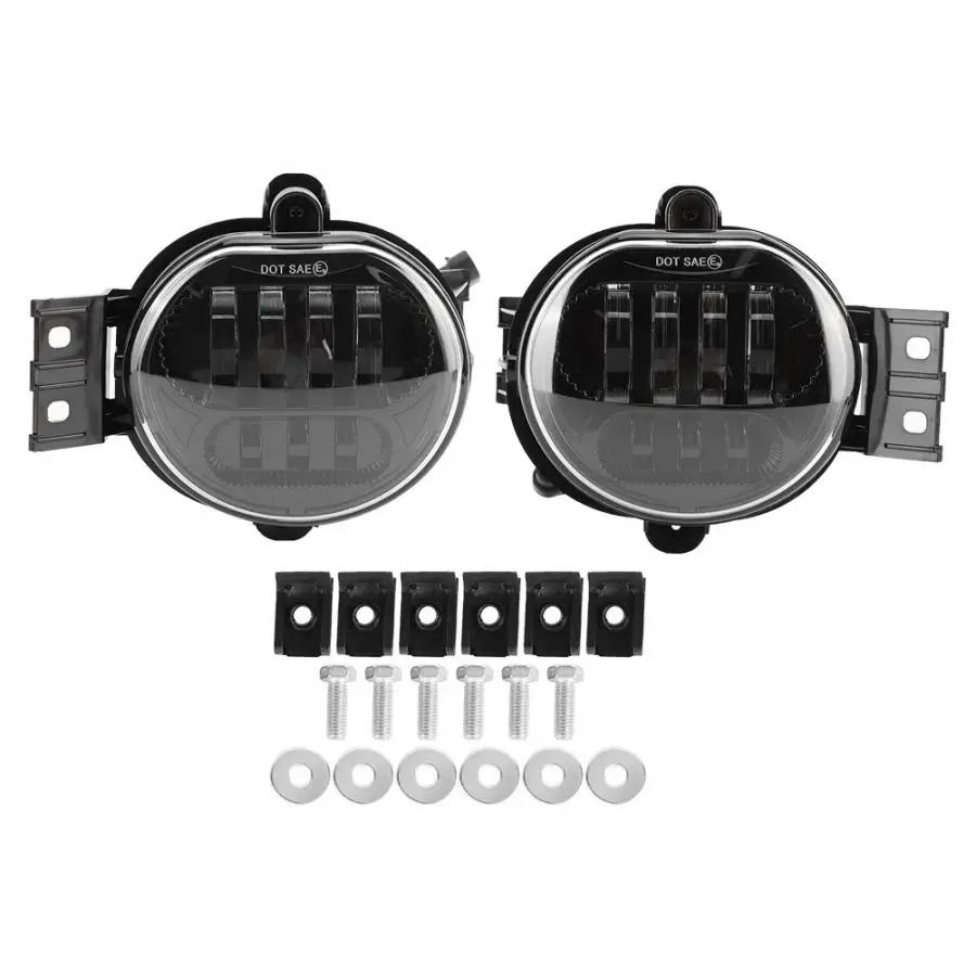 

1 Pair Replacement Waterproof Car Front LED Fog Light Kit Fit for Dodge Ram 1500 2002-2008 2500/3500 2003-2009 Durango 2004-2006