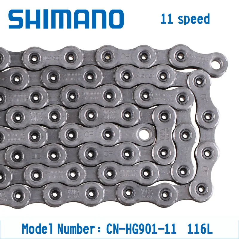 SHIMANO DURA ACE CN HG901 HG900 горный MTB Дорожный велосипед цепь 11 скоростей 116л HG X SIL TEC