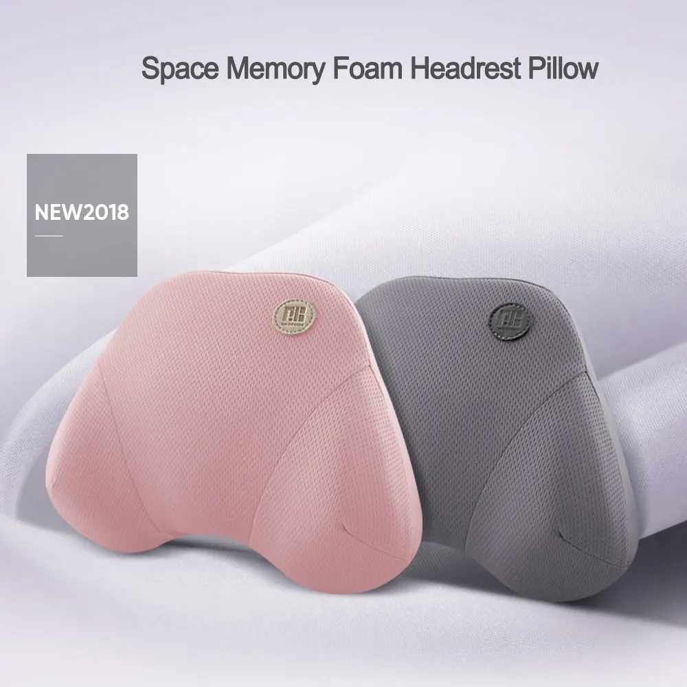

2018 Car Interior Accessories Memory Foam Fabric Head Neck Rest Support Car Pillow