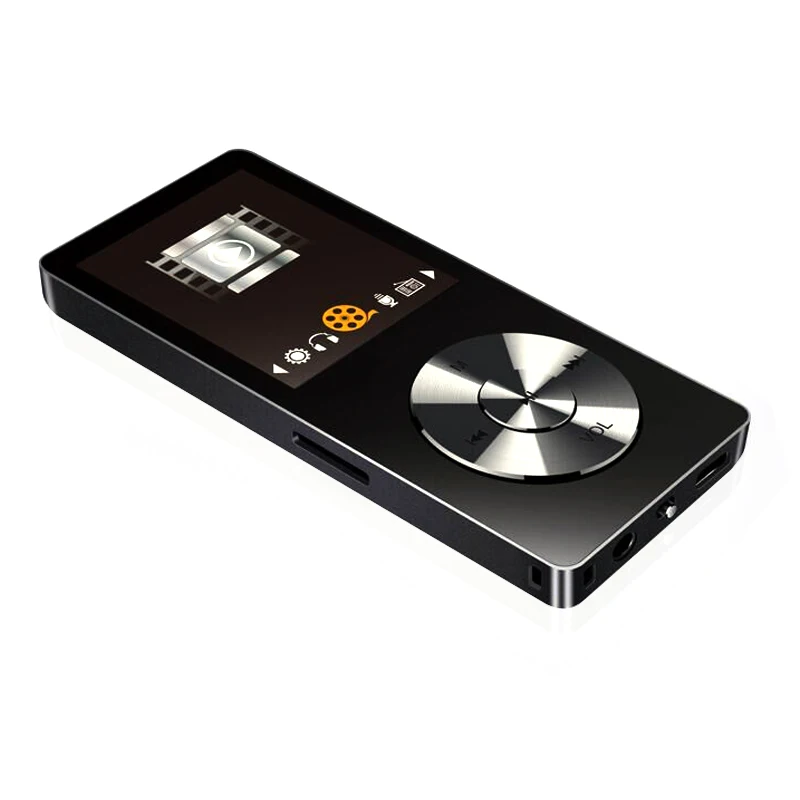 Gravador de Áudio Player de Vídeo de Metal Portátil Mp3 Player Alto falantes Embutidos E book fm Rádio Relógio Lossless Flac Hifi Sports Music - Image 6
