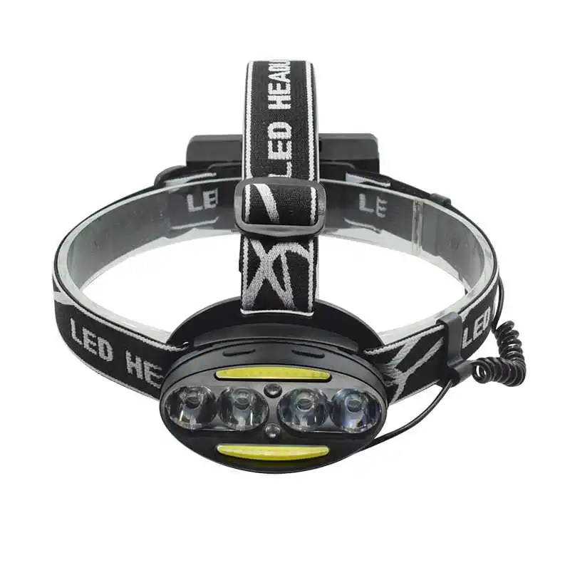 8 led super bright headlamp red light headlight rechargeable head flashlight torch lamp 1 (2)