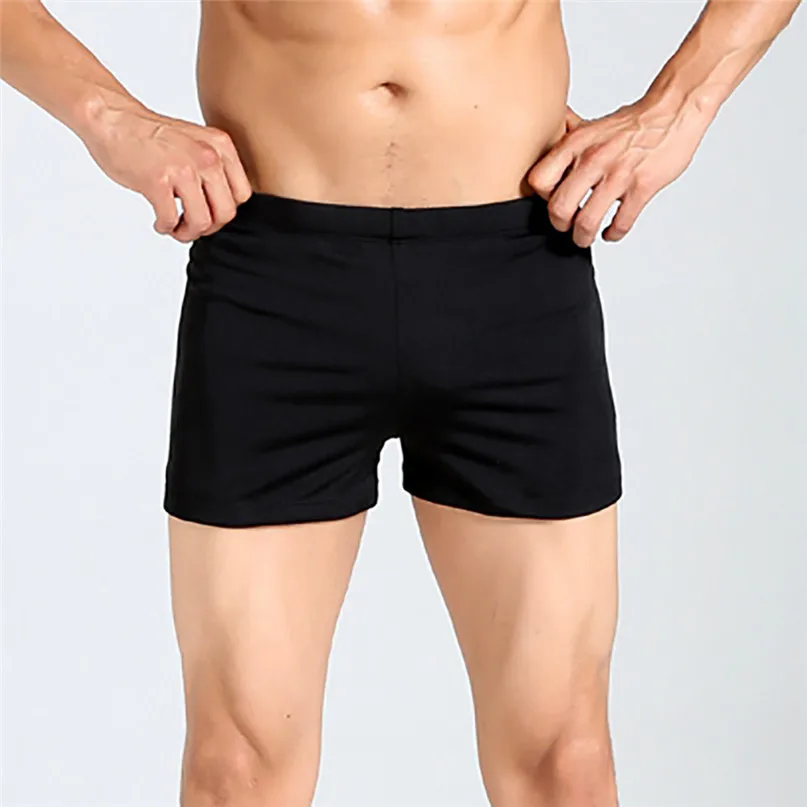 Mens Sexy Briefs Swimwear Running Pocket Beach Underwear Trunk Underpants Swim Casual Quick-drying Mid Waist #2J19 (17)