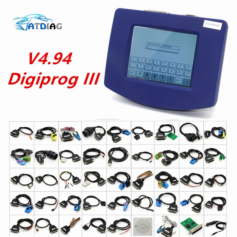 

FTDI 2017 Top DHL free v4.94 digiprog iii odometer correction Digiprog 3 mileage correction tool Programmer Full V4.94 Digiprog3
