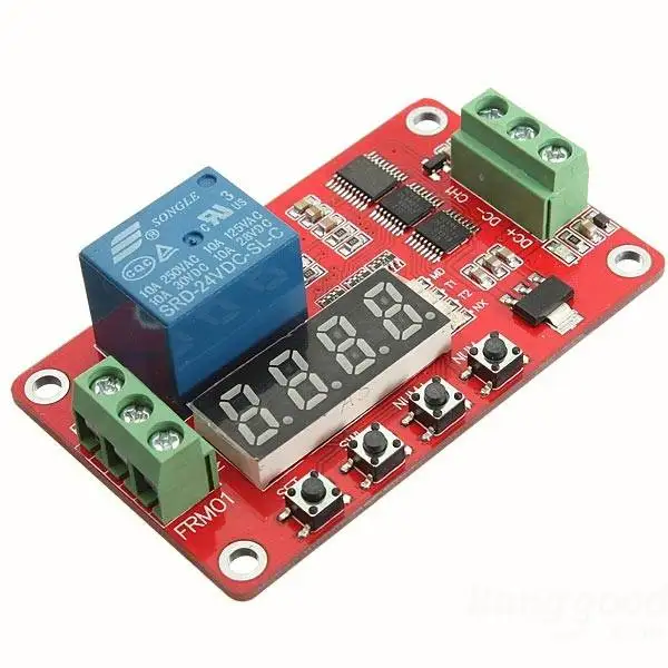 

5V/12V/24V FRM01 Multifunctional Relay Module Loop Delay Timer Switch Self-Locking 3 kinds for choosing Free Shipping