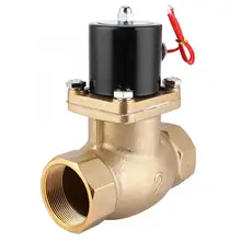 US-50 нормально закрытый электромагнитный клапан двухсторонний паровой электромагнитный клапан G" резьба AC 220 V