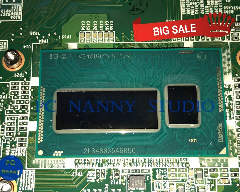 price reduction  PCNANNY 0FX16M FX16M for Dell Vostro 5470 V5470 Laptop motherboard DAJW8CMB8E1 i5-4200U tested