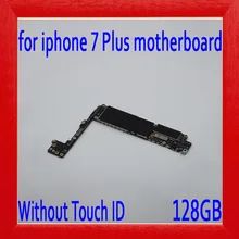 128 ГБ оригинальная разблокированная материнская плата для iphone 7 Plus без Touch ID, для iphone 7 P материнская плата с полным чипом