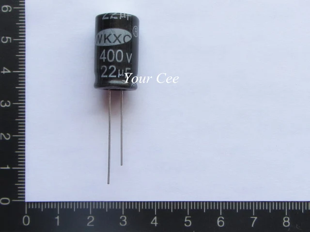 10 pcs Electrolytic Capacitors 400V 22UF 13X21MM Aluminum Electrolytic Capacitor