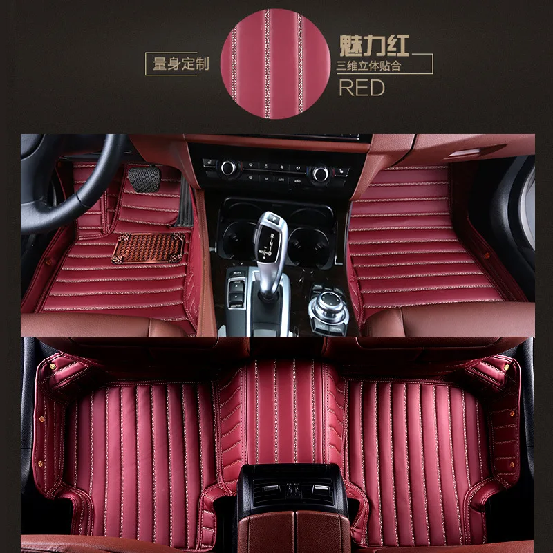 Customized full covered car floor mats for MINI COOPER COUNTRYMAN