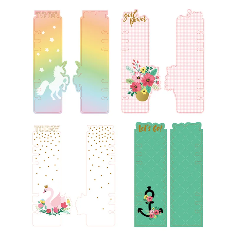 

Today Ruler A5 A6 PP Matt Frosted Planner Agenda for 6 Holes Loose Leaf Spiral Notebook Organizer
