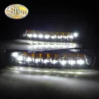 Best Price as low as $105.00 For Volkswagen Passat CC 2009 - 2012,Turn Yellow Signal Style Relay Waterproof ABS 12V Car DRL LED Daytime Running Light SNCN