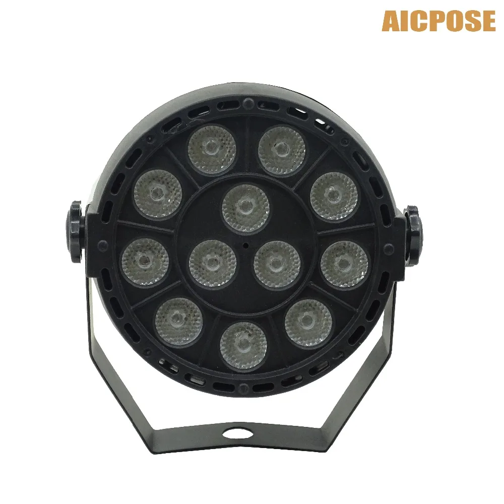 4 шт./лот мини LED Par 12x3 Вт RGB 3в1 светодиодный сценический свет 12*3 Light диско DJ