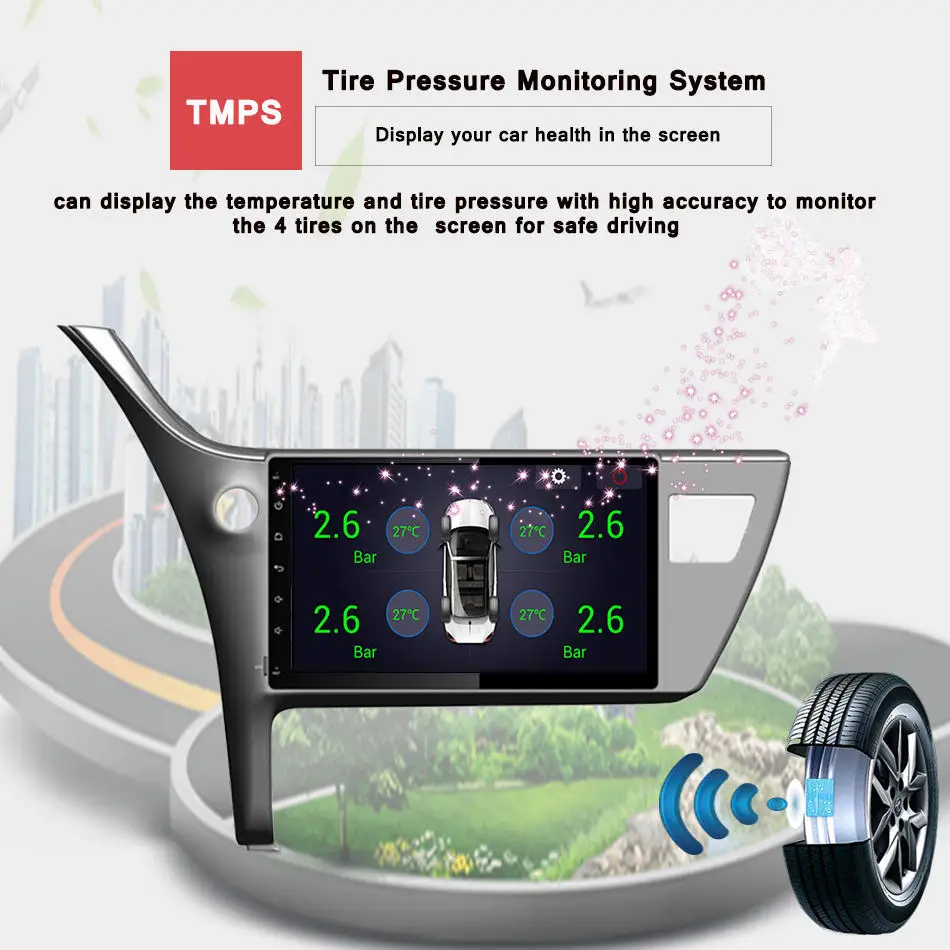 

Car GPS Navigation 4G RAM Android 9.0 DVD Player Multimedia head unit For Toyota Corolla 2017-2019 bt CD car stereo System