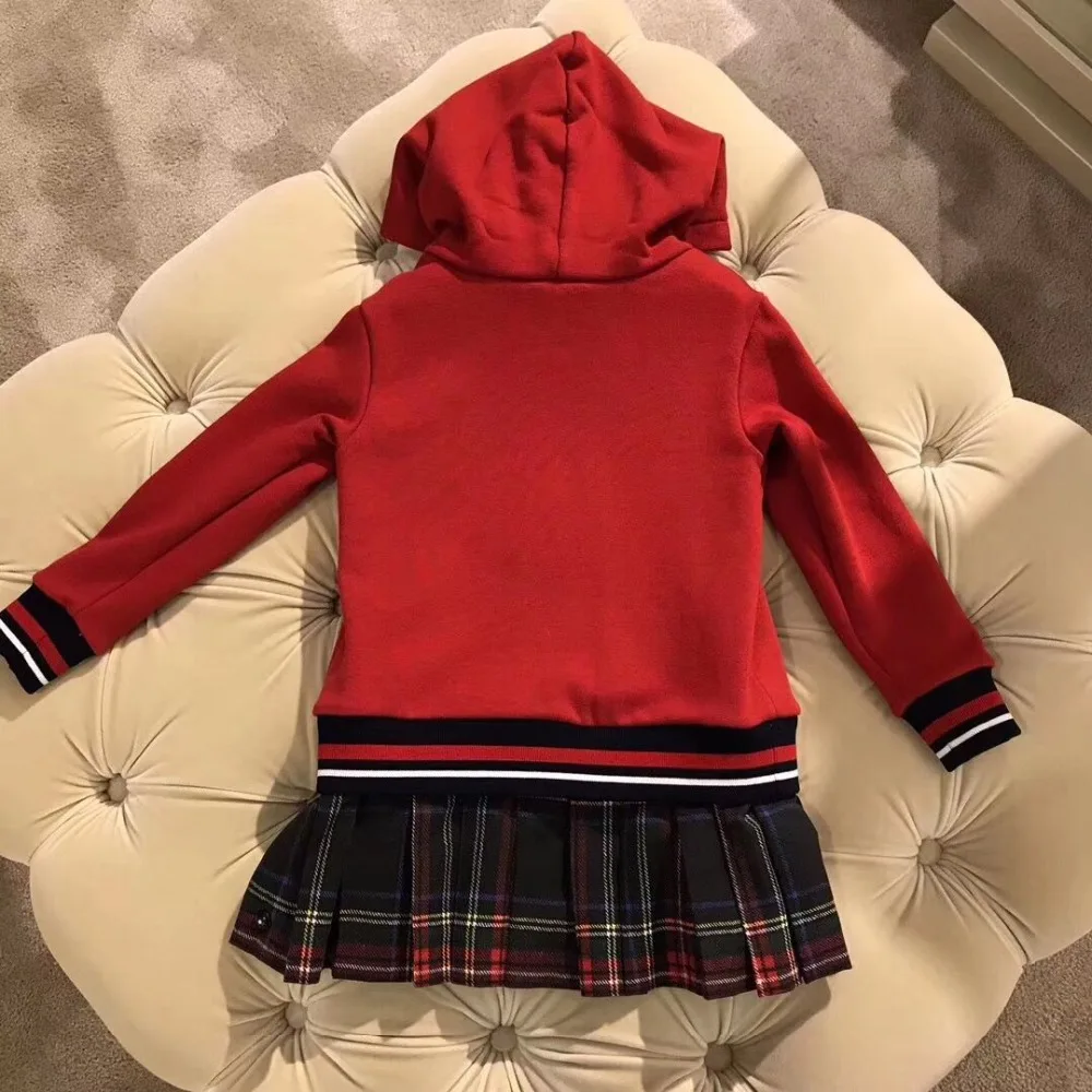 kid girls sweatshirt dress hooded red long sleeve Autumn Fashion soft pullover dress hoodie for Children outwear in end of Oct цена kid girls sweatshirt dress hooded red long sleeve Autumn Fashion soft pullover dress hoodie for Children outwear in end of Oct цены онлайн